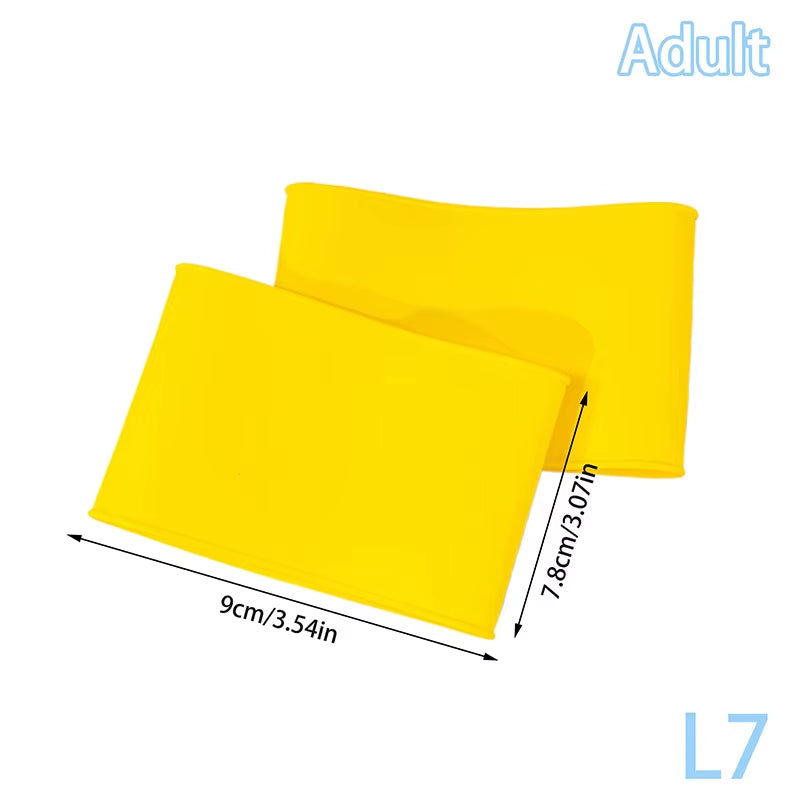 זוג "טייפ" אחד רב פעמי המאפשר יציבות עם מגן העצם ומונע החלקת הגרב מהרגל