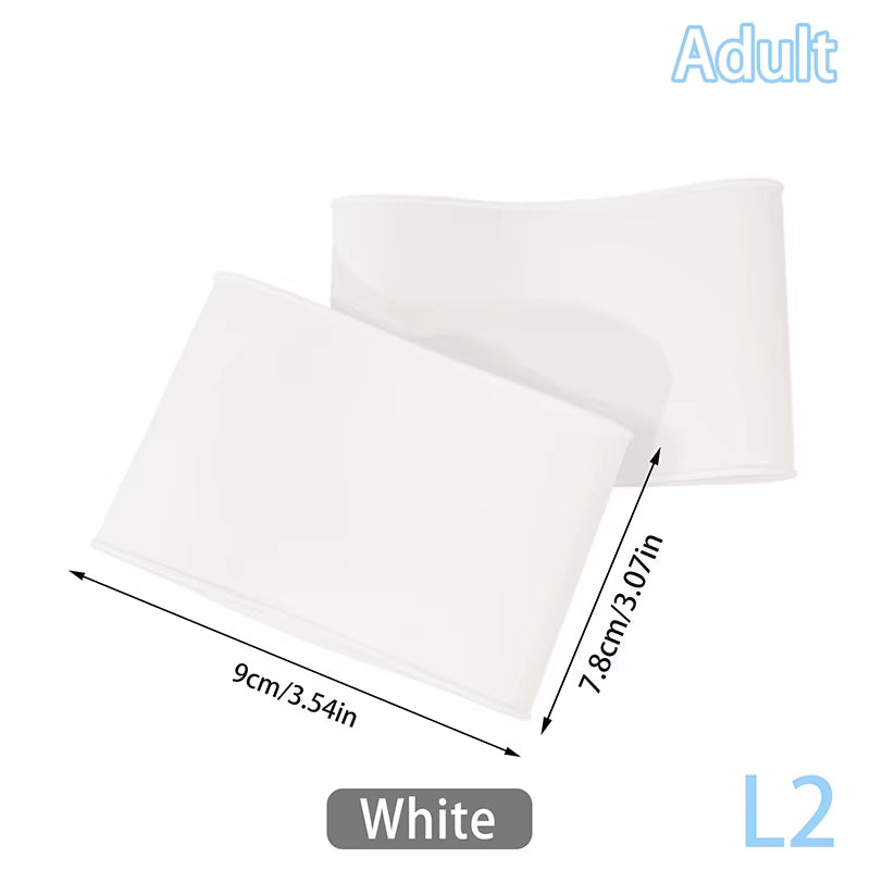 זוג "טייפ" אחד רב פעמי המאפשר יציבות עם מגן העצם ומונע החלקת הגרב מהרגל