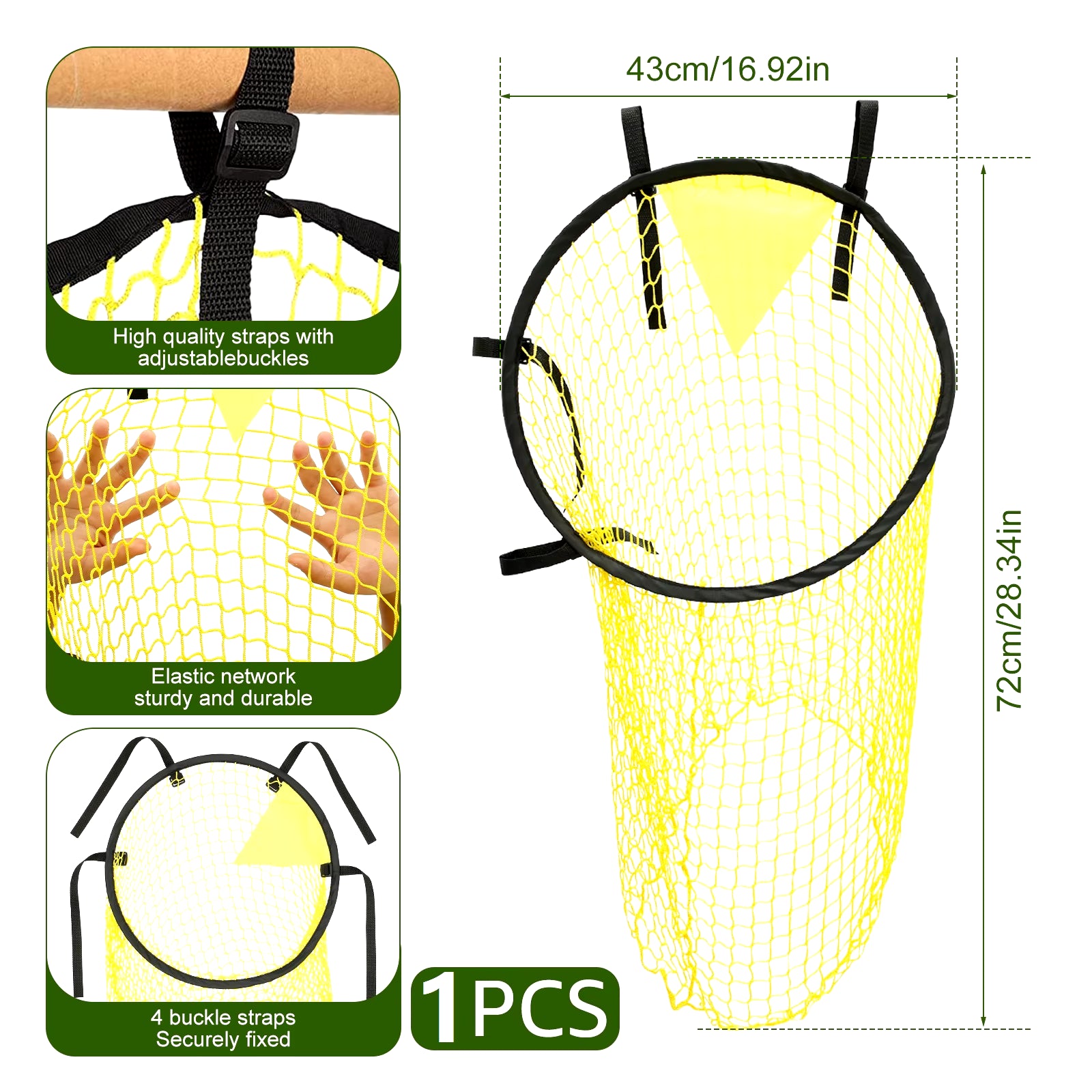 רשת שניתן לתלות על השער בעיטה למטרה