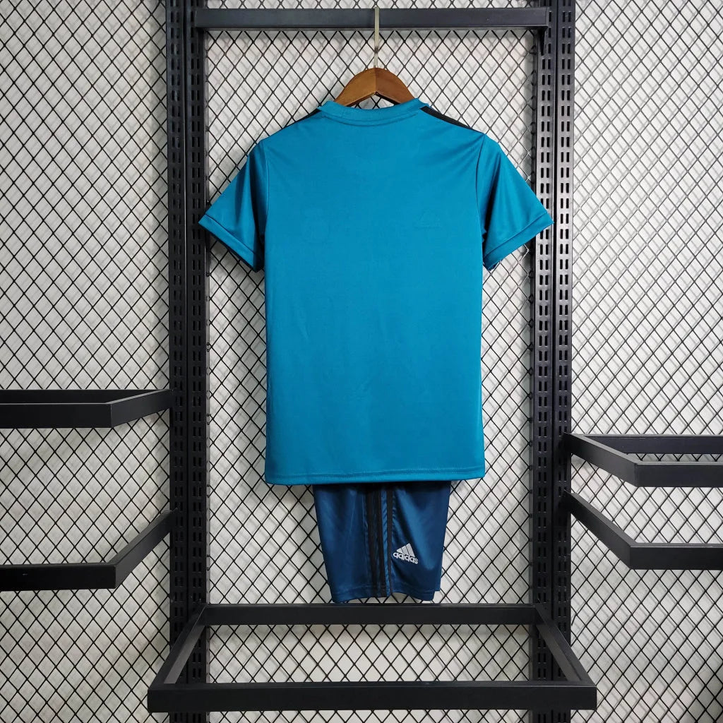 2017/2018 רטרו של ריאל מדריד לילדים חולצה שלישית