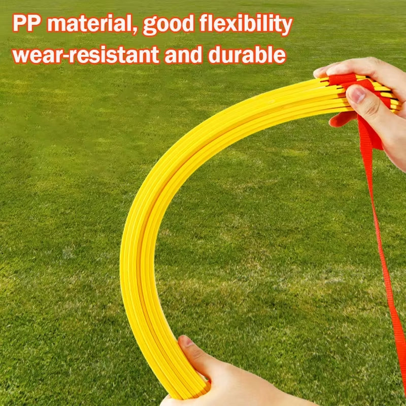 סולם עבודה לשיפור הזריזות והמהירות מתאים לשחקנים שרוצים לשפר את העבודת רגליים