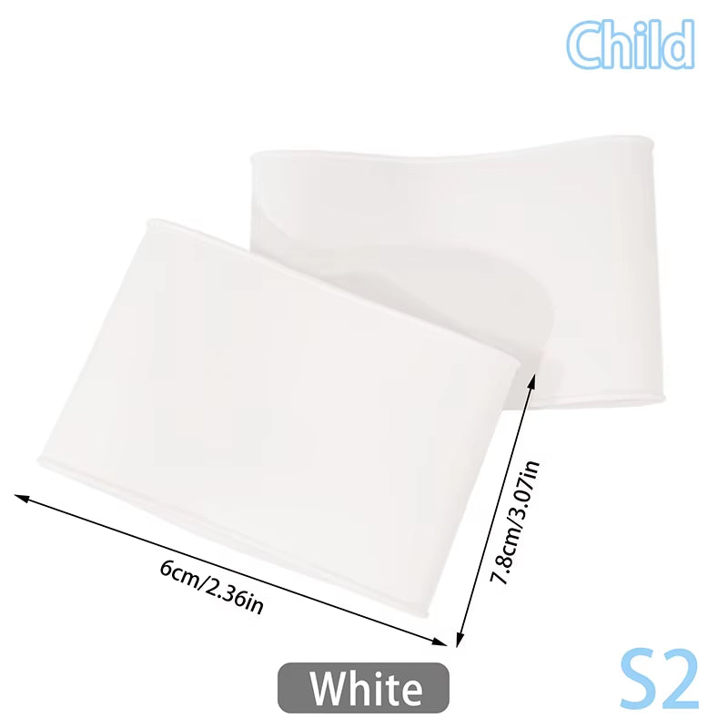 זוג "טייפ" אחד רב פעמי המאפשר יציבות עם מגן העצם ומונע החלקת הגרב מהרגל