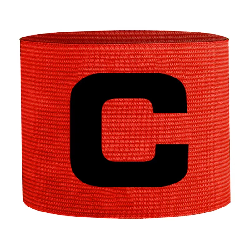 High Quality Leader Match Football Armband Professional Captain Arm Band Bracelet Adjustable Bright Competition Soccer Gift