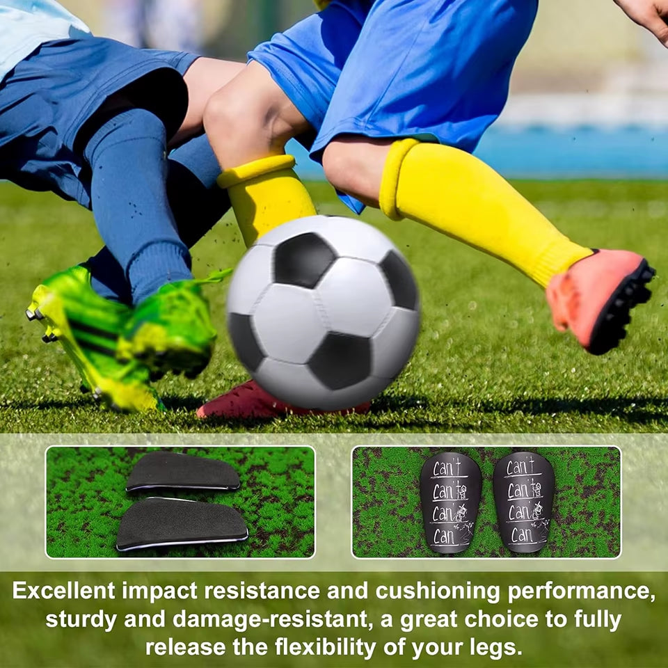 מגני עצם קטנים לכדורגל בכמה ציורים וצבעים 